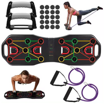 Cargar imagen en el visor de la galería, TABLA PUSH UP CON BANDAS TUBULARES