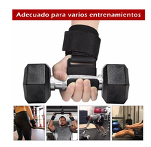 Cargar imagen en el visor de la galería, Straps X 2 The Fit Frog Sports Guante Correa Gancho Pesas