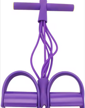Cargar imagen en el visor de la galería, Banda Elástica Pedal 6 Tubos Resistencia YOGA ENTRENAMIENTO