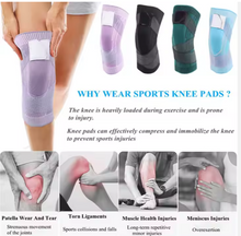 Cargar imagen en el visor de la galería, Rodillera Ortopedica Soporte Ajustable Doble Compresion