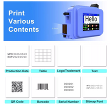 Cargar imagen en el visor de la galería, Codificadora Fechadora Impresora Inkjet 12.7 Mm + Cartucho