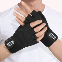 Cargar imagen en el visor de la galería, Guantes Con Muñequera Entrenamiento Gimnasio Pesas Gym