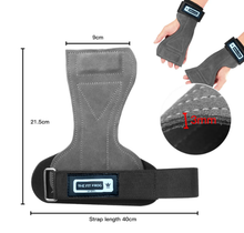 Cargar imagen en el visor de la galería, Guantes Entrenamiento Gym Calleras cuero Pesas