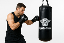 Cargar imagen en el visor de la galería, Saco De Boxeo Resistente De Cuero Sintetico Entrenamiento