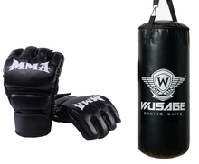 Cargar imagen en el visor de la galería, Saco De Boxeo Resistente De Cuero Sintetico Entrenamiento