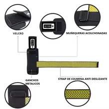 Cargar imagen en el visor de la galería, Straps Levantamiento Pesas Gym Correa The Fit Frog Sports X2