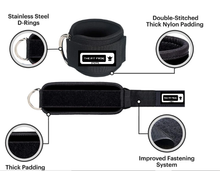 Cargar imagen en el visor de la galería, Ankle Straps Tobillera Polea Gym The Fit Frog Sports