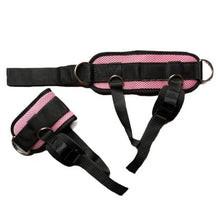 Cargar imagen en el visor de la galería, Straps Tobillo Para Polea Y Mancuernas Levantamiento Gym