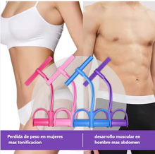 Cargar imagen en el visor de la galería, Banda Elástica Pedal 6 Tubos Resistencia YOGA ENTRENAMIENTO