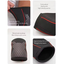 Cargar imagen en el visor de la galería, Coderas Levantamiento Pesas Gym Fitness Neopreno Panal 7mm