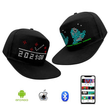 Cargar imagen en el visor de la galería, Gorra Led Cachucha Bluetooth Con Iluminación Luz Led