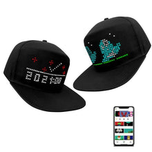Cargar imagen en el visor de la galería, Gorra Led Cachucha Bluetooth Con Iluminación Luz Led