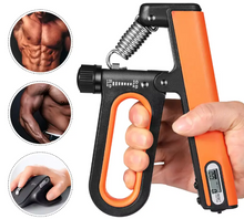 Cargar imagen en el visor de la galería, Tensor Hand Grip 10/120 Kg Contador Ejercitador Mano Terapia
