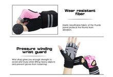 Cargar imagen en el visor de la galería, Guantes Con Muñequera Entrenamiento Gimnasio Pesas Gym