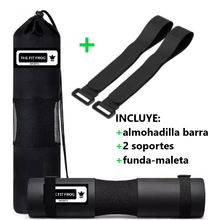 Cargar imagen en el visor de la galería, Colchoneta Barra Espuma De Gym Set Funda The Fit Frog Sports