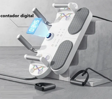 Cargar imagen en el visor de la galería, Tabla Push Up Flexiones Pecho Hombro Espalda Codigo De Color