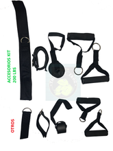 Cargar imagen en el visor de la galería, KIT PRO BANDAS TUBULARES ALTA RESISTENCIA 200LBS