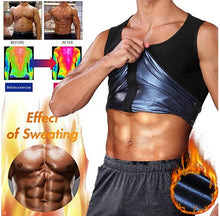 Cargar imagen en el visor de la galería, FAJA TERMICA REDUCTORA HOMBRE CON CREMALLERA
