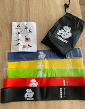 Cargar imagen en el visor de la galería, 5 BANDAS ALTA RESISTENCIA 150 LB KIT X 2