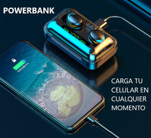 Cargar imagen en el visor de la galería, AUDIFONOS INALAMBRICOS TWS F-9 + POWER BANK