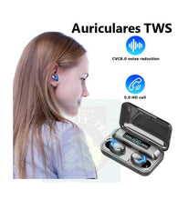 Cargar imagen en el visor de la galería, AUDIFONOS INALAMBRICOS TWS F-9 + POWER BANK