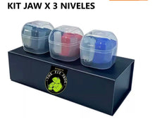 Cargar imagen en el visor de la galería, KIT EJERCITADOR DE MANDÍBULA POR 3 NIVELES