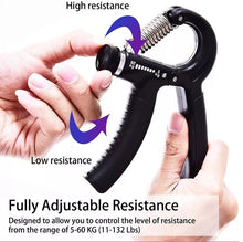 Cargar imagen en el visor de la galería, Ejercitadores Mano Muñeca Antebrazo Graduable Hand Grip X5