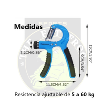 Cargar imagen en el visor de la galería, Ejercitadores Mano Muñeca Antebrazo Graduable Hand Grip X5