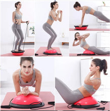 Cargar imagen en el visor de la galería, Pelota BOSU Yoga Entrenador Equilibrio Bosu Gym Pilates Crossfit