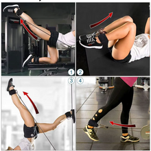 Cargar imagen en el visor de la galería, Ankle Straps Tobillera Polea Gym The Fit Frog Sports
