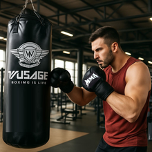 Cargar imagen en el visor de la galería, Saco De Boxeo Resistente De Cuero Sintetico Entrenamiento

