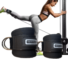 Cargar imagen en el visor de la galería, Ankle Straps Tobillera Polea Gym The Fit Frog Sports
