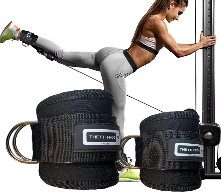 Ankle Straps Tobillera Polea Gym The Fit Frog Sports